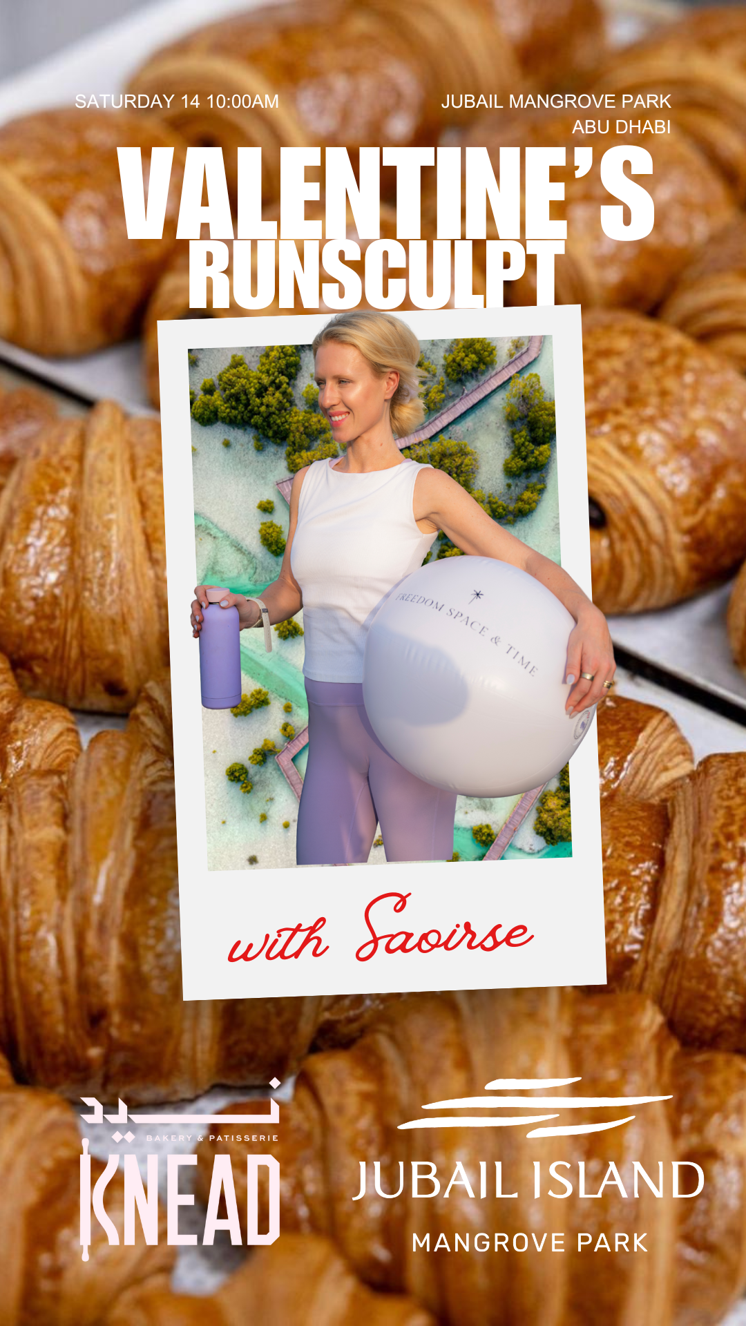 Valentine's RunSculpt @ Jubail Mangrove Park | Sat 14 Feb 10:00am