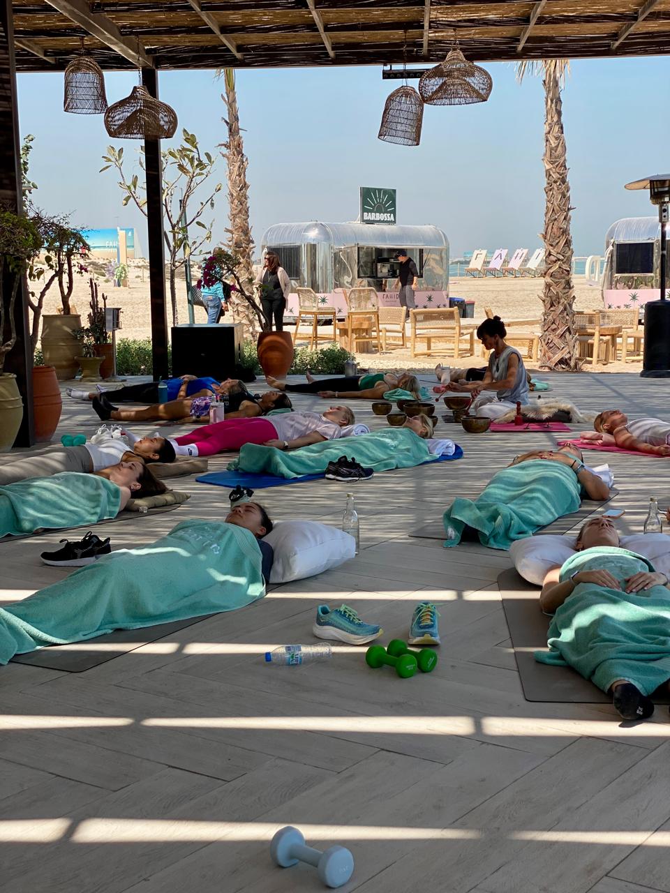 7:00-8:00am | Grounding Sunrise Meditation and Sound Healing with Krishna and Sophie