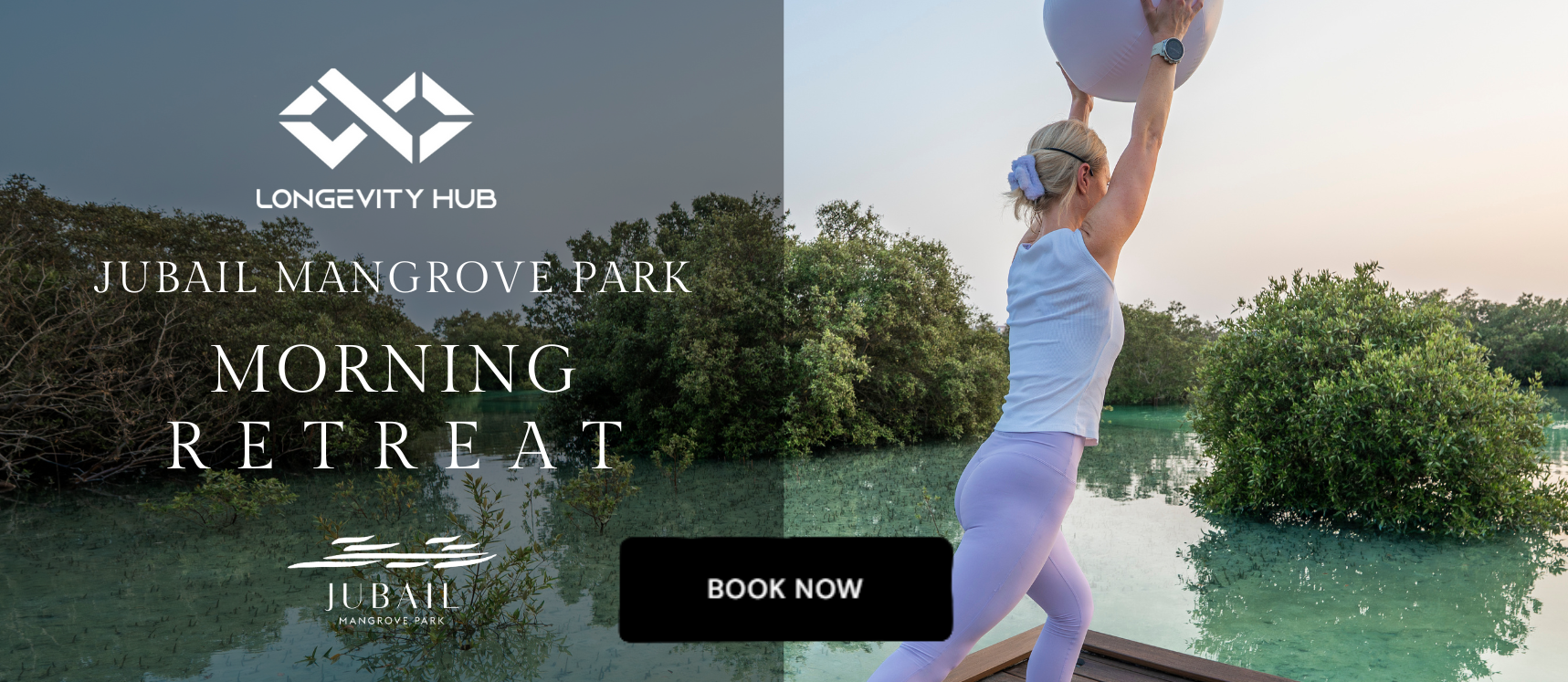 MORNING RETREAT ENTRY TICKET 7am - 2pm (includes access to boardwalk - please book classes separately below)