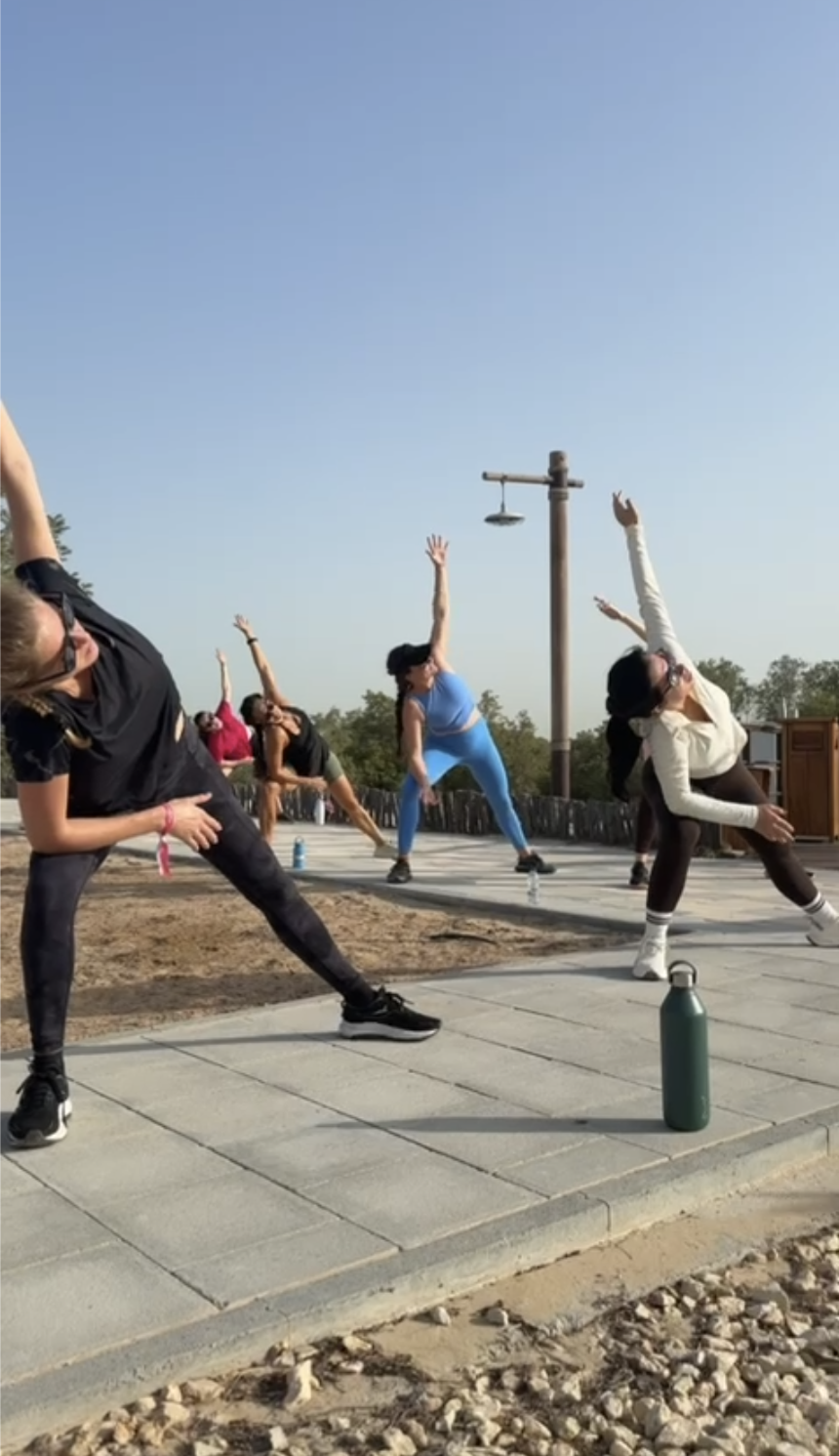 Jubail Mangrove Park | Fri 6:30/7:30/8:30am | Boardwalk RunSculpt with Saoirse